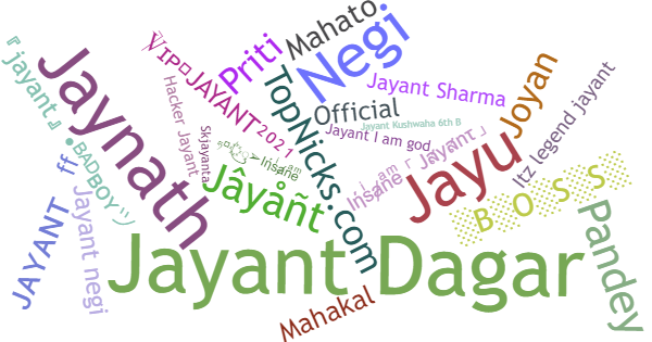 Никнеймы для Jayant