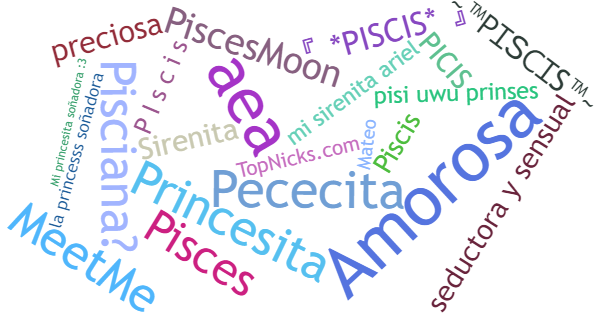 Никнеймы для PISCIS