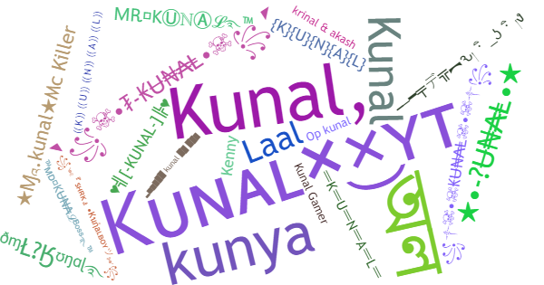 Никнеймы для Kunal