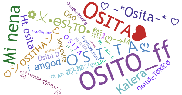 Никнеймы для Osita