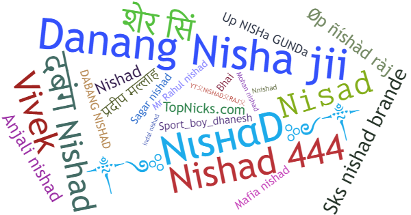 Никнеймы для Nishad