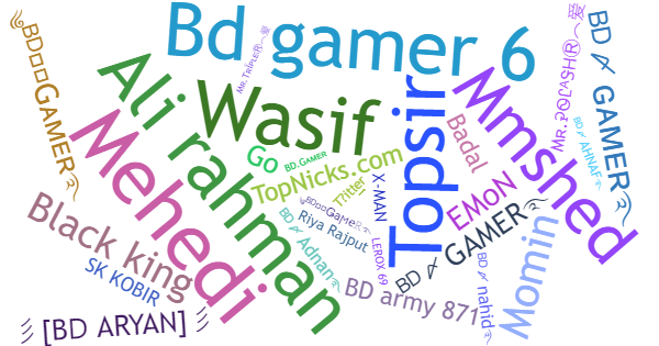 Никнеймы для BDGamer