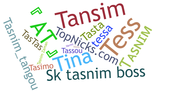 Никнеймы для Tasnim