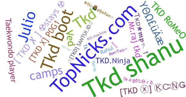 Никнеймы для TKD