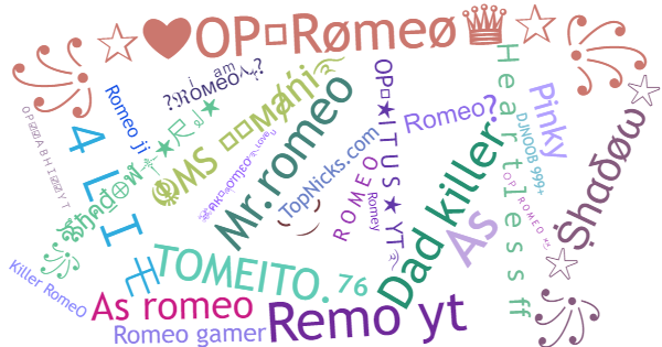 Никнеймы для Romeo