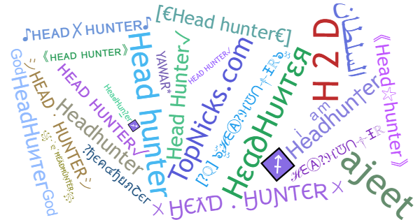 Никнеймы для HeadHunter