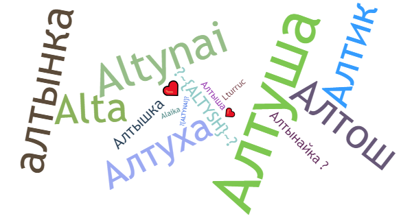 Никнеймы для Altynai