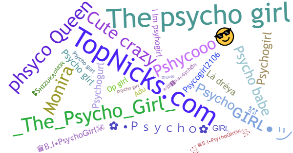 Никнеймы для Psychogirl