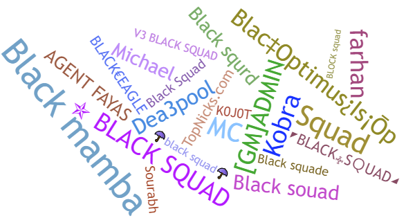 Никнеймы для BlackSquad