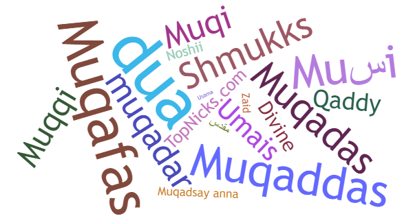 Никнеймы для Muqaddas