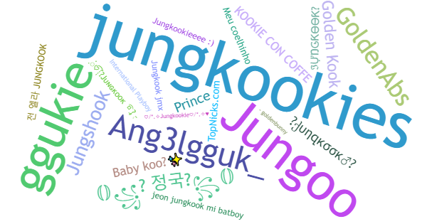 Никнеймы для Jungkook