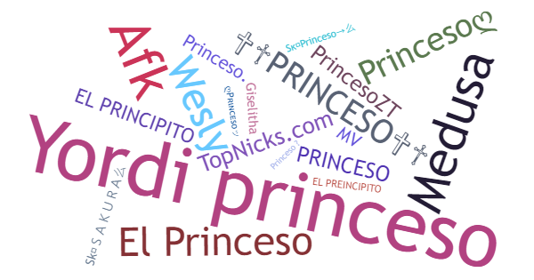 Никнеймы для Princeso