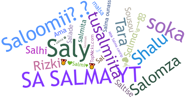 Никнеймы для Salma