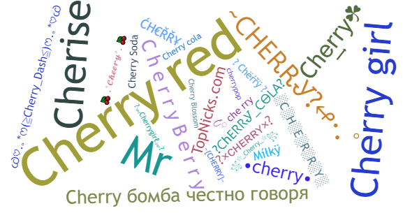 Никнеймы для Cherry