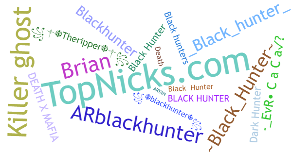 Никнеймы для BlackHunter