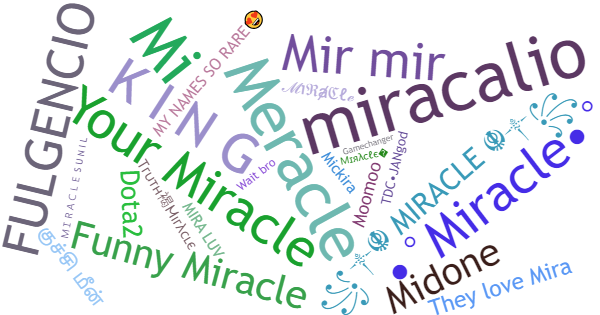 Никнеймы для Miracle