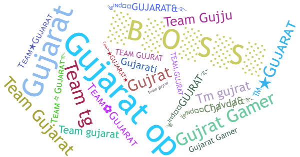 Никнеймы для Teamgujarat