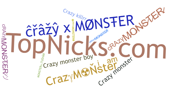 Никнеймы для CrazyMonster