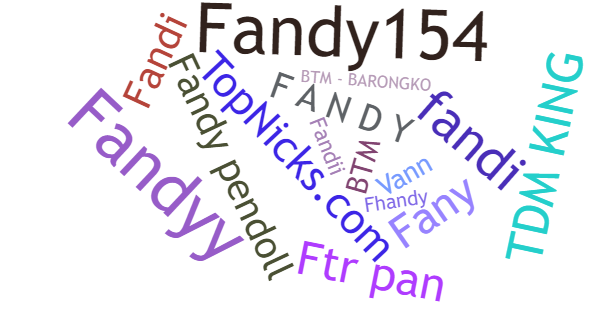 Никнеймы для Fandy