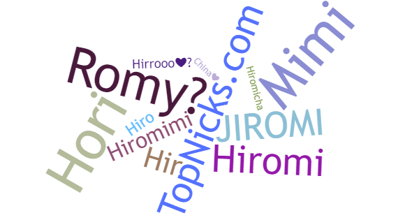 Никнеймы для Hiromi