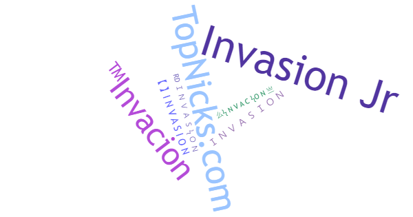 Никнеймы для Invasion