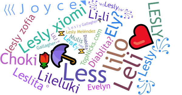 Никнеймы для Lesly