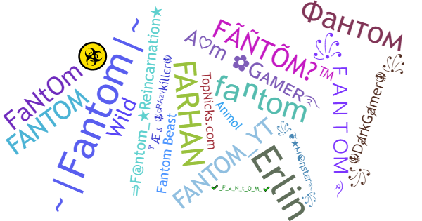 Никнеймы для Fantom