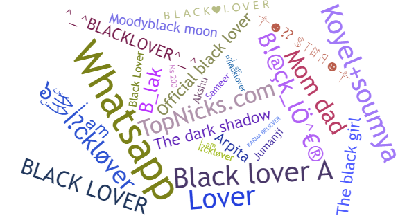 Никнеймы для Blacklover