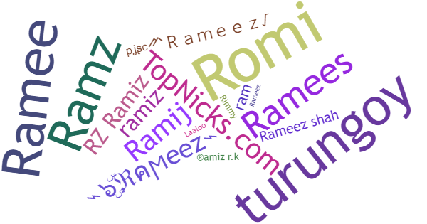 Никнеймы для Rameez