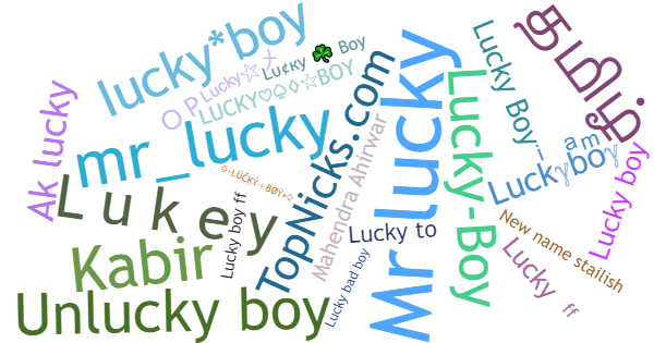 Никнеймы для Luckyboy