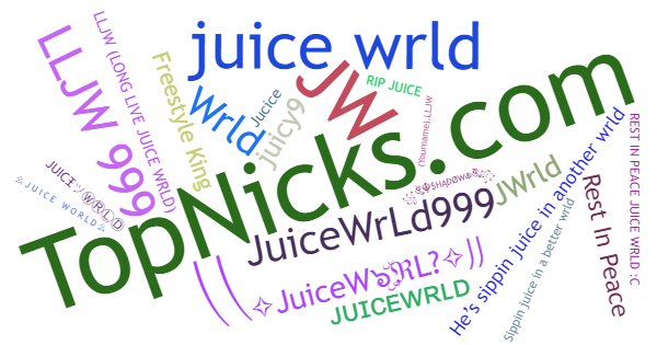 Никнеймы для JuiceWRLD