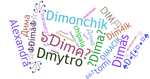 Никнеймы для Dima