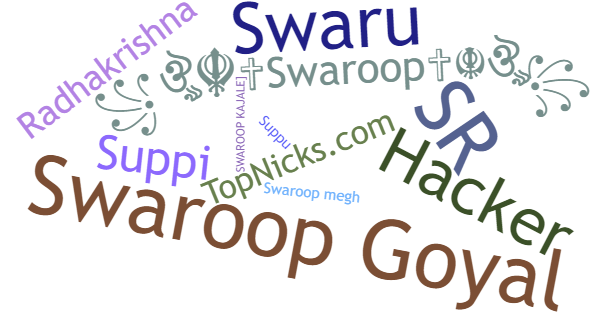 Никнеймы для Swaroop