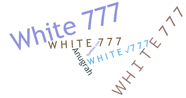 Никнеймы для White777