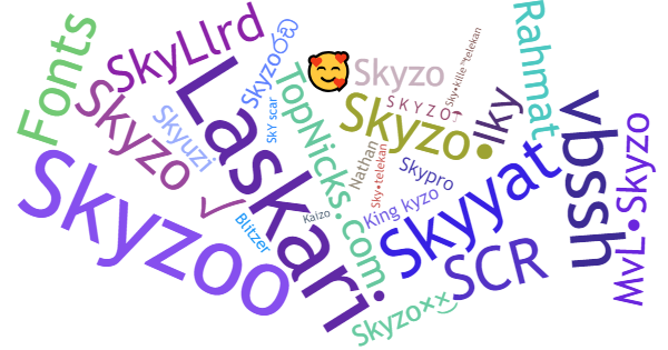 Никнеймы для SKYZO