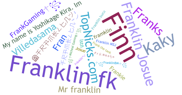 Никнеймы для Franklin