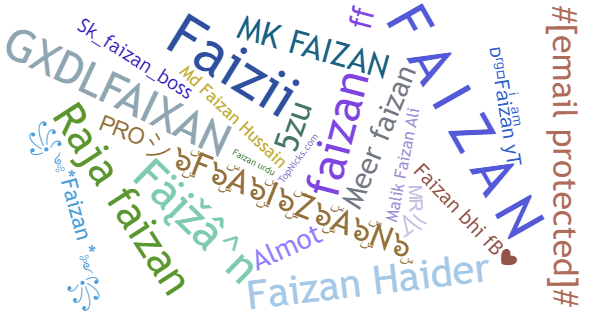 Никнеймы для Faizan