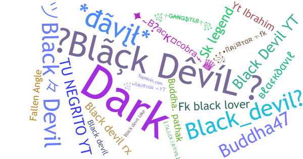 Никнеймы для Blackdevil