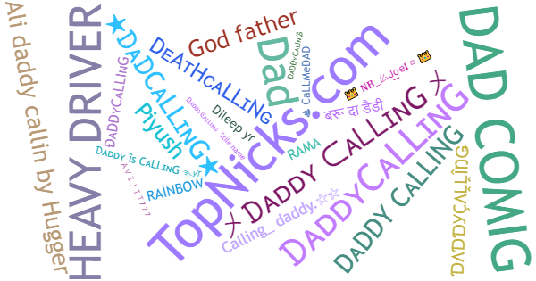 Никнеймы для Daddycalling