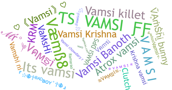 Никнеймы для Vamsi