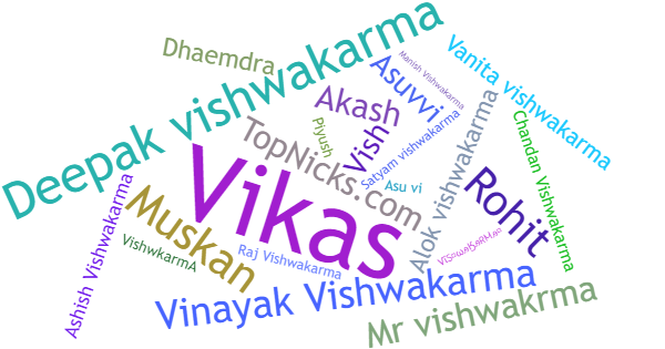 Никнеймы для Vishwakarma