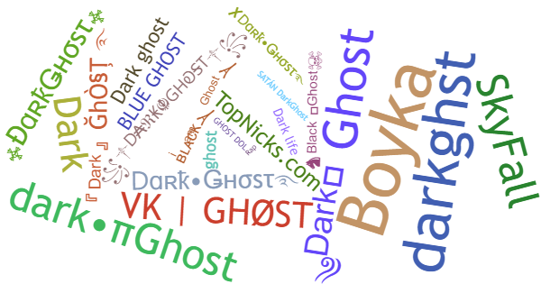 Никнеймы для DarkGhost